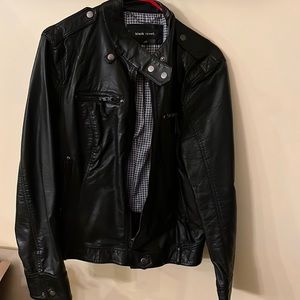 Black Rivet Leather Jacket